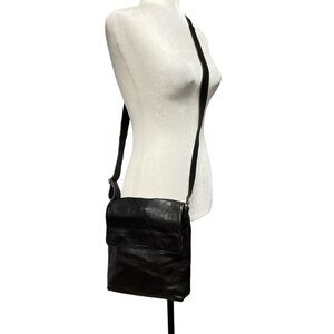RUDSAK Collection Men / Gender Neutral Dark Brown Leather Crossbody Bag